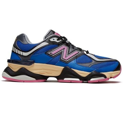 New Balance 9060 Shoes - Blue Oasis/Real Pink/Washed Amber - 10.0