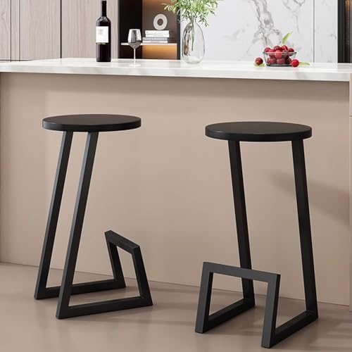 Tabouret de bar hauteur comptoir compact pour optimiser l'espace îlot