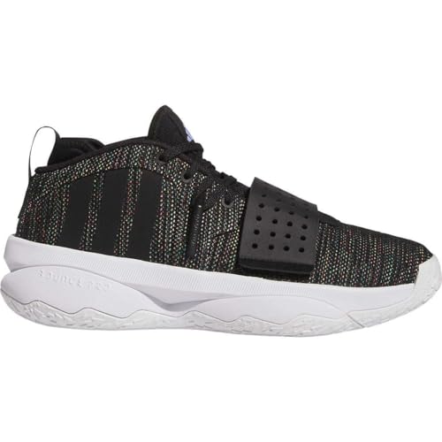 adidas Mens Dame 8 Extply Basketball Sneakers Shoes - Black - Size 13 M