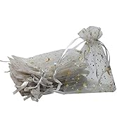 Small Business Gift Bags 100PCS 4x6 Organza Bags - Wedding Favor Gift Bags With Drawstring Small Gift Bags
