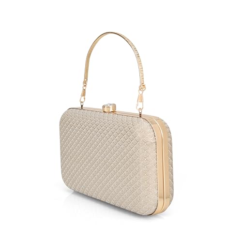 Image of BAG IN Women Evening Hand Clutch | Ladies Party Wedding Purse with Chain Strap