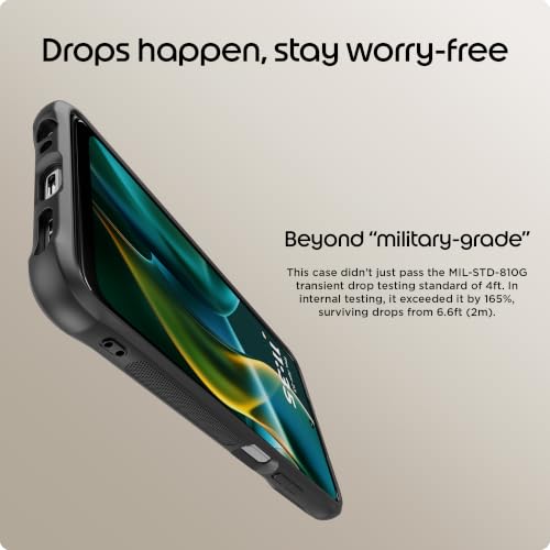 Image of Motorola Moto G (2025 /2026) & G Play (2026) Rugged Protective Case- Black | Precision fit, Military Grade Shock Absorbing Cover for Enhanced Phone Grip, Drop Protection