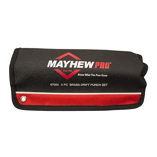 Image of Mayhew Tools 67003 Brass Drift Punch, 5-Piece Set