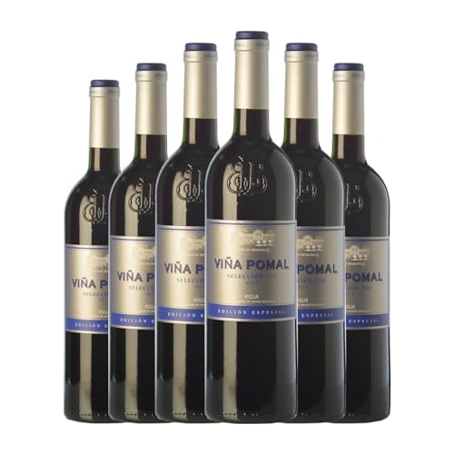 Viña Pomal Selección 500 Rioja Crianza – Pack 6 Botellas Tinto 75 cl Viña Pomal Selección 500 Rioja Crianza – Pack 6 Botellas Tinto 75 cl