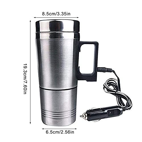 Copa De Calefacción De Vehículos De Acero Inoxidable 12V / 24V Aislamiento Térmico De Calor Eléctrico Camping Camping… - Imagen 7