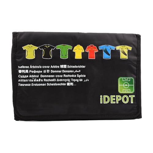 de equipo de árbitro – Soporte impermeable para accesorios, organizador de equipo deportivo portátil, de transporte plegable | Almacenamiento en el día del juego, práctica comodidad de