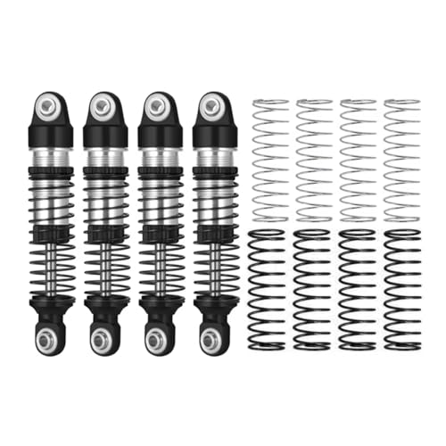 Amortisseur RC à huile en métal pour TRX-4M Traxxas, suspension stable 1/18