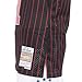 Adult Dennis Rodman Chicago Bulls Mitchell & Ness NBA Black Pinstripe Throwback Swingman Jersey - Men's