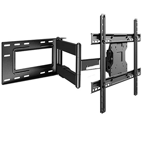 Rostfreier Stahl TV Deckenhalterung Elektrisch Klappbar für 40-70 Zoll Bildschirme,Standfuss Fernseher Universal bis 68KG, Schwenkbar, Neigbar,