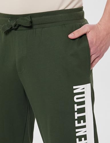 Image of United Colors of Benetton Men Regular Mid Rise Pants