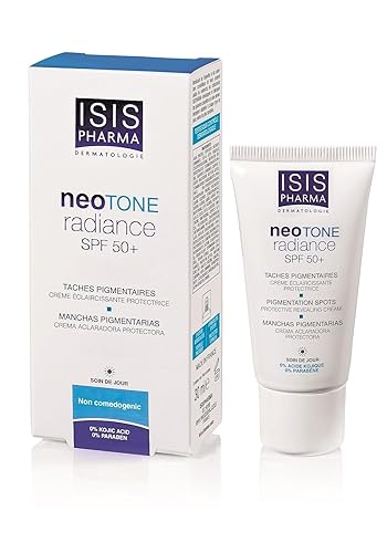 ISIS PHARMA NEOTONE radiance SPF 50+ Day Cream for Lightening Dark Spots Skin Beauty Gift 30 ml
