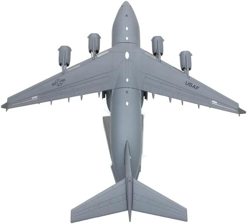 1/200 USAF C-17 Airplane Model Globemaster III Military Transport Diecast Metal Aircraft Models for Display Collection