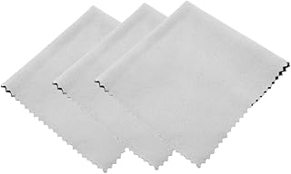 ibasenice 1 Pano De Limpeza De Joias Pano De Limpeza De Joias Pano De Limpeza De Pilha Dupla Face Pano De Limpeza Para Joias Pano Para Óculos Pano De Limpeza Pano De Limpeza De Tela