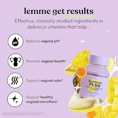 Lemme Purr & Play Bundle - Daily Intimacy Gummies and Vaginal Probiotic Gummies for Women (60ct Each)