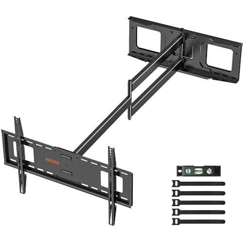 48" Extension Long Arm Full Motion TV Wall Mount 37-85” TV by WHYFONE