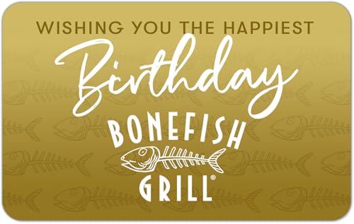 Bonefish Grill eGift Card - $200 - Happy Birthday