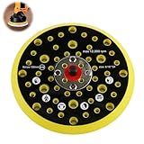 Dimensioni e compatibilità: Platorello per smerigliatrice base di levigatura da 150 mm con filettatura maschio M8 da 5/16”, progettata per le levigatrici Mirka CEROS e DEROS, per un'aderenza senza oscillazioni e una levigatura più stabile
