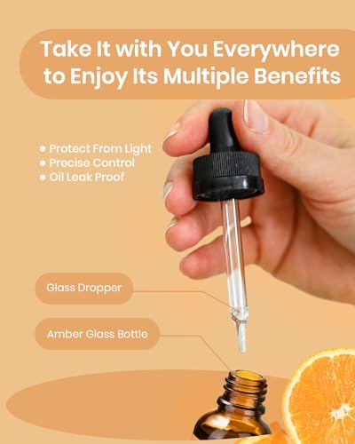 Aceites esenciales puros de naranja dulce, set x3 1 Fl Oz miniatura 5