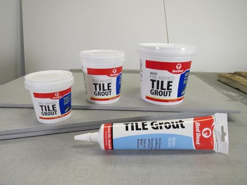 image for Red Devil 042260 Pre-Mixed Tile Grout - Professional Quality, Excellen