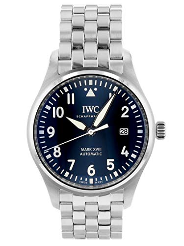[アイダブリューシー]IWC 腕時計 IW327014 パイロットウォッチ マーク18 プティ・プランス SS ブルー[中古品] [並行輸入品]