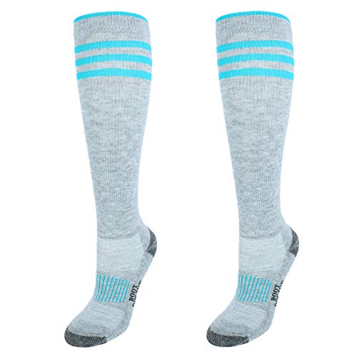 Women's Tall Boot Socks (2 Pair Pack), Large, Grey2
