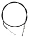 Factory Spec, FS-327, Rear Hand Brake Cable 1987-1997 Yamaha Big Bear 350 4x4