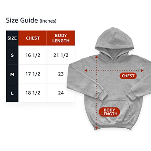 Panda Graphic Kids' Sponge Fleece Hoodie - Kawaii Design Kids' Hoodie - Cute Design Hoodie For Kids - Black, M #TOP5