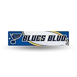 Rico Industries HSN8601 Plastic Street Sign , St. Louis Blues