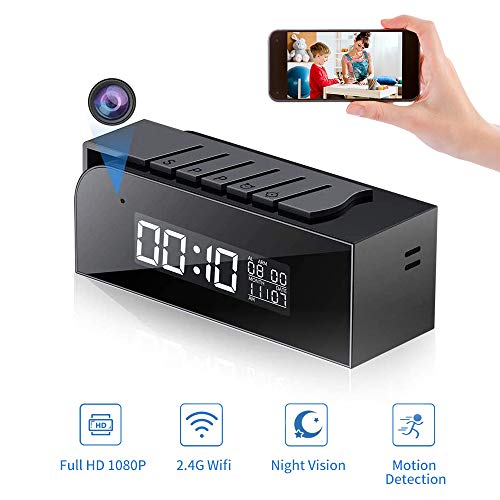 Hidden Camera Wireless, 1080P Full HD Spy Camera WiFi Hidden Cameras in Alarm