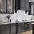 White Gray Bianco Carrara Honed Finish Subway Marble Tile — 4x12 in 5 sq ft Box of 15 — Kitchen Backsplash, Bathroom Walls, Shower Surround, Fireplace, Accent Wall
