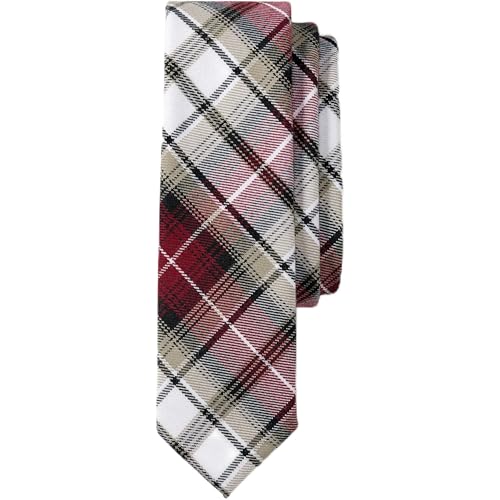 Lands' End School Uniform Adult Plaid To Be Tied Tie