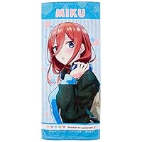 フェイスタオル　五等分の花嫁　中野 三玖 Amazon.co.jp: 五等分の花嫁∬ フェイスタオル デザイン03(中野