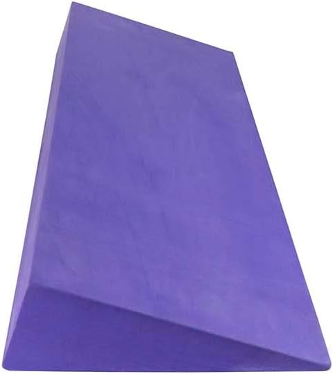 Yoga-Mad Unisex's Mad Yoga Wedge, Purple, 50 x 15 x 5 cm