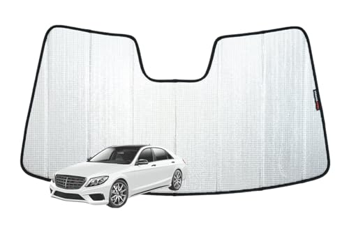 Pare-soleil de pare-brise Mercedes Classe S W222 sur mesure premium SnapShades