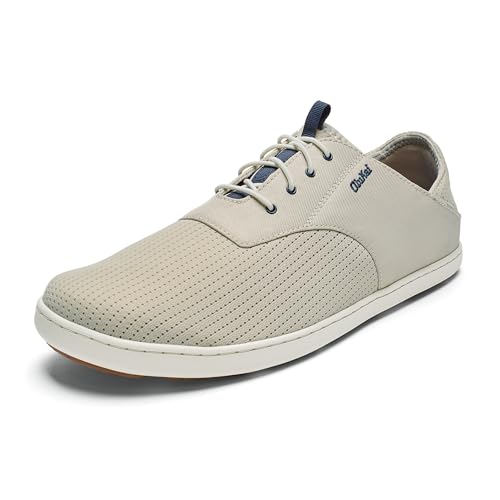 Image of OluKai Nohea Moku Men's No Tie Boat Shoes, Breathable & Quick Dry Mesh, Effortless Design & Barefoot Wearability, All-Day Comfort & Support