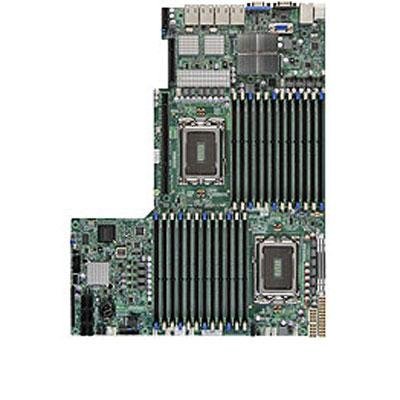 Supermicro - ソケットG34-2 CPU対応 - AMD SR5690/SP5100 4 x ギガビットイーサネットオンボードグラフィックスサーバーマザーボード H8DGU-LN4F+-O