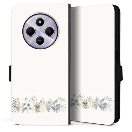 Étui magnétique Xiaomi Redmi 14C housse folio clapet Disney Winnie l'ourson