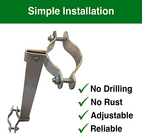 Gate Shut Sta-Klos Gate Closer – Self Closing For Outdoor Gate, Dog & Pool Gate, Chain Link Fence Spring, Gate Spring, Gate Hardware, Self Closer For Door, Automatic, Adjustable Tension – Made In Usa #TOP4