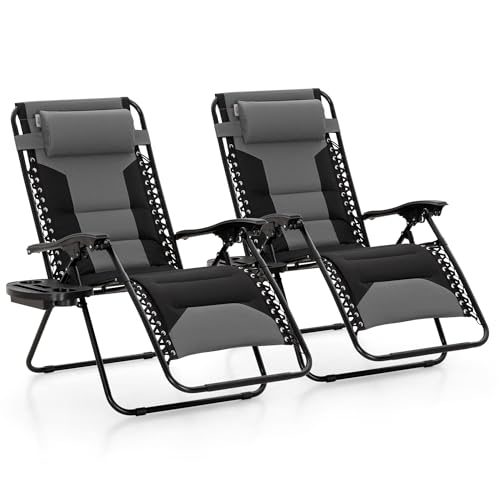 MAISON ARTS Oversized XXL Padded Zero Gravity Chair