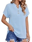 Occasions: Haut femme ete ample idéale pour se détendre à la maison, les sorties quotidiennes, l'école, le travail, les réunions, les vacances, les sorties à la plage, les voyages et le shopping. Convient pour le printemps, l'été et l'automne.