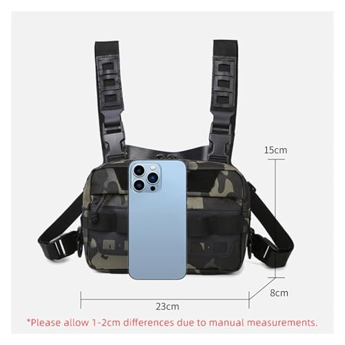 Sac de poitrine tactique VELORE pour cyclisme et randonnée active - 7