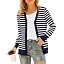 Striped Navy Blue