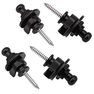 Yililay gitaarband locks Ukulele knoppen Beveiliging Quick Release Straplocks Strap Parts 4PCS