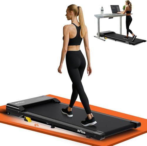 DH FitLife Walking Pad certifié TÜV 1–6 km/h, Tapis...