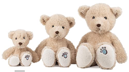 Schaffer 2180 Plüsch Teddybär Luca, 18 cm, Hellbraun