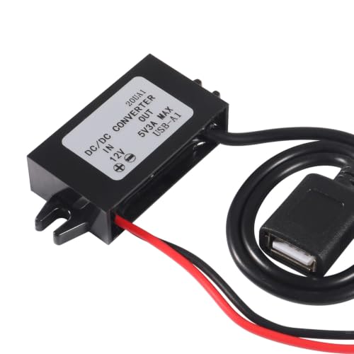 Image of 2Pcs Step Down DC Converter 9V- 35V 12V 24V to 5V 3A DC USB Buck Converter Buck Module USB Output Power Adapter Power Adapter Regulator Car Power