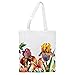 Produktbild Nacnic Tote Tasche Tuch IRIS FLOWERS - LIRIOS. Mehrzweck Schultergurt