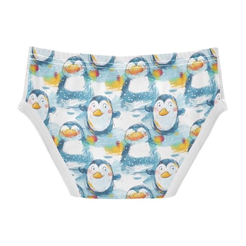 visesunny Boys Potty Training Underwear Cute Penguins Antarctica Breathe Cotton Briefs Size 2T-8Y for Toddler2