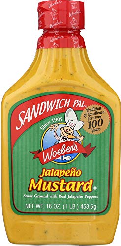 Woeber's Sandwich Pal Jalapeno Mustard