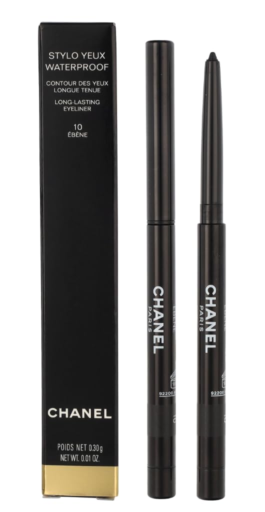 Chanel, Stylo Yeux Waterproof Long-Lasting Eyeliner - 10 Ébene, 0,30 g.